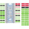 OLED-Display 1,3 '' 64x128px - SPI / I2C - schwarz und weiß -