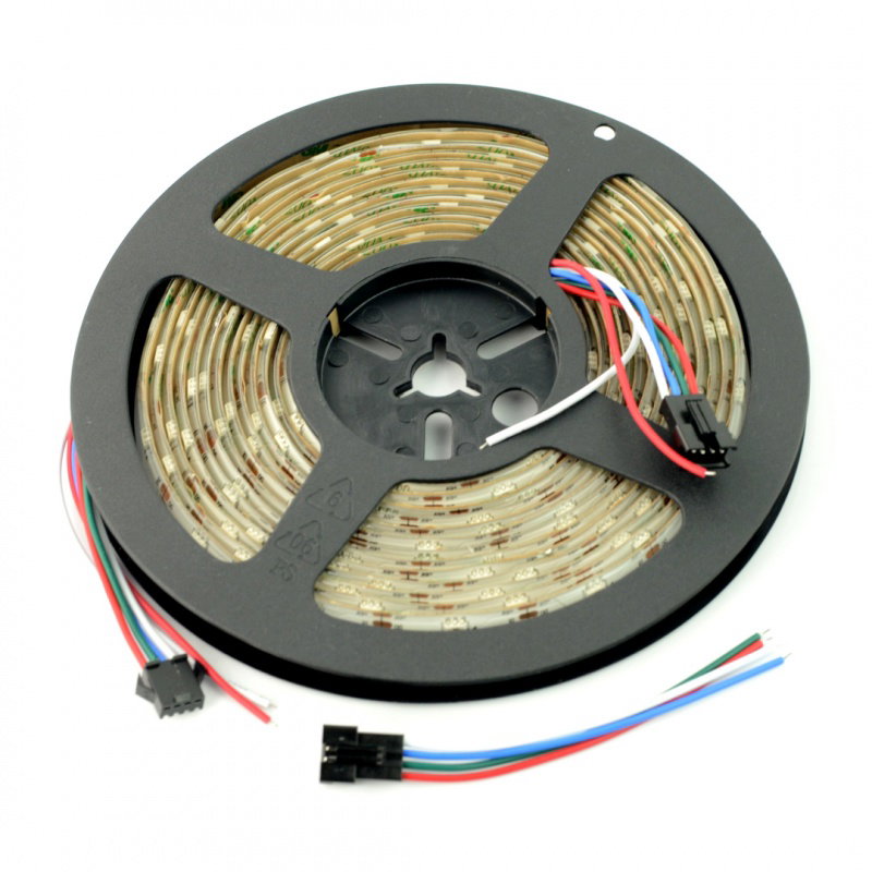 RGB-LED-Streifen WS2813 - digital, adressiert - IP65 60 LED /