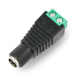 DC 5,5 x 2,5 mm Buchse mit Schnellkupplung