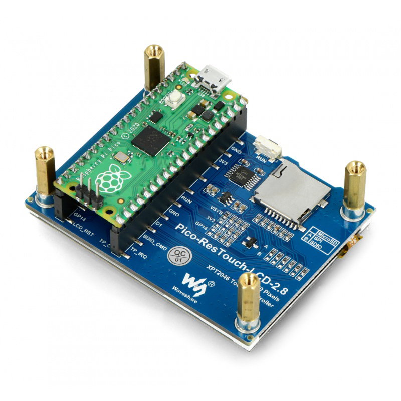 Resistiver IPS-Touchscreen LCD 2,8 '' 320x240px - SPI - 65K RGB