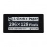 E-Paper E-Ink Touch Display - 2,9 '' 296x128px - SPI / I2C - schwarz und weiß - für Raspberry Pi Pico - Waveshare 20051