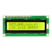 LCD-Display 2x16 Zeichen - grün - justPi