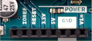 Mit gekennzeichnete PWM-Pins
