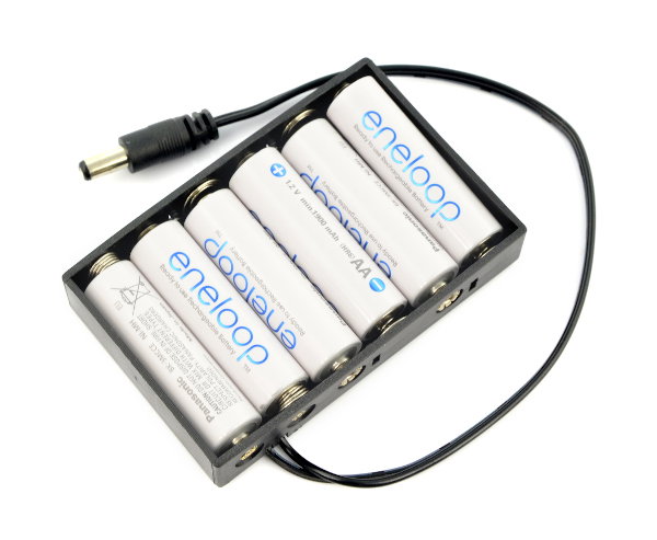 Korb für 6 AA-Batterien