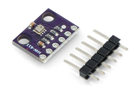 Die Pins sind die Löcher zum Löten von Goldpin-Steckverbindern im Raster 2,54 mm (im Kit zum Selbstlöten enthalten). Die