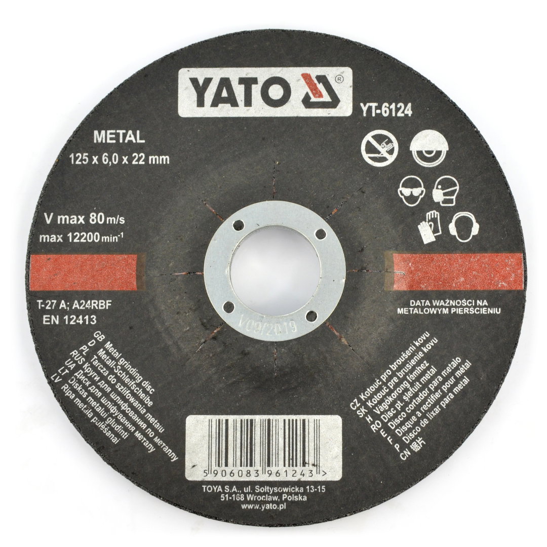 Metallschild