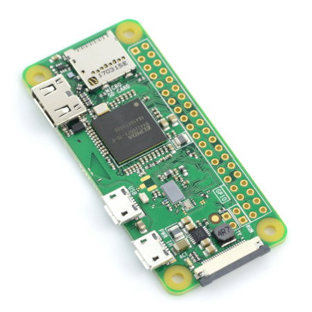 Raspberry Pi Zero W Minicomputer.