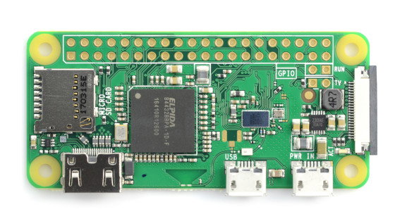 Raspberry Pi Zero W 512MB RAM