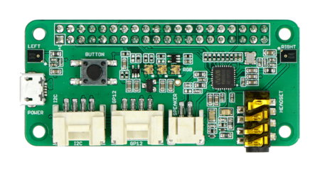 ReSpeaker v1.1 dla Raspberry Pi - moduł z 2 mikrofonami - Seeedstudio 107100001