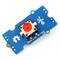 Grove Drucktaster mit Hintergrundbeleuchtung Das Modul aus der Grove-Serie ist mit einem Taster mit roter LED-Diode