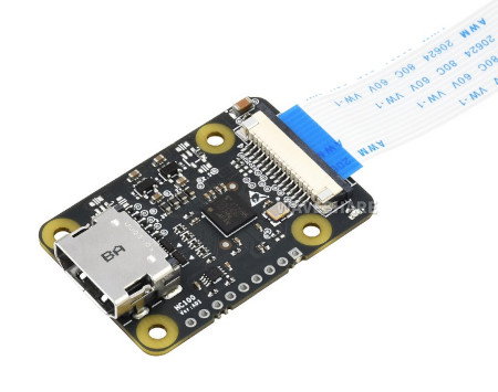 HDMI - CSI Adapter für den Raspberry Pi Minicomputer.