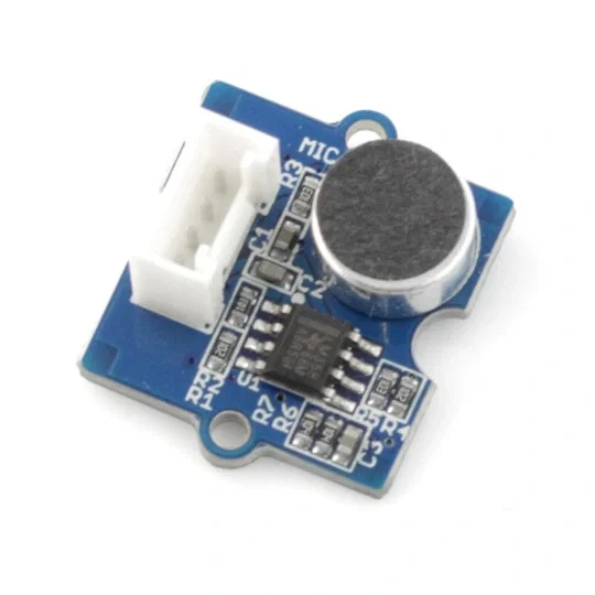 Grove - Schallsensor LM386 Modul aus der Grove-Serie basierend auf dem LM386-Chip und einem Elektret-Mikrofon. Es kann mit