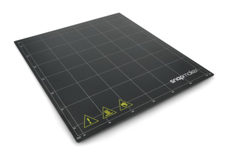 Durch die Verwendung von Federstahlplatten haftet die erste Druckschicht deutlich besser.