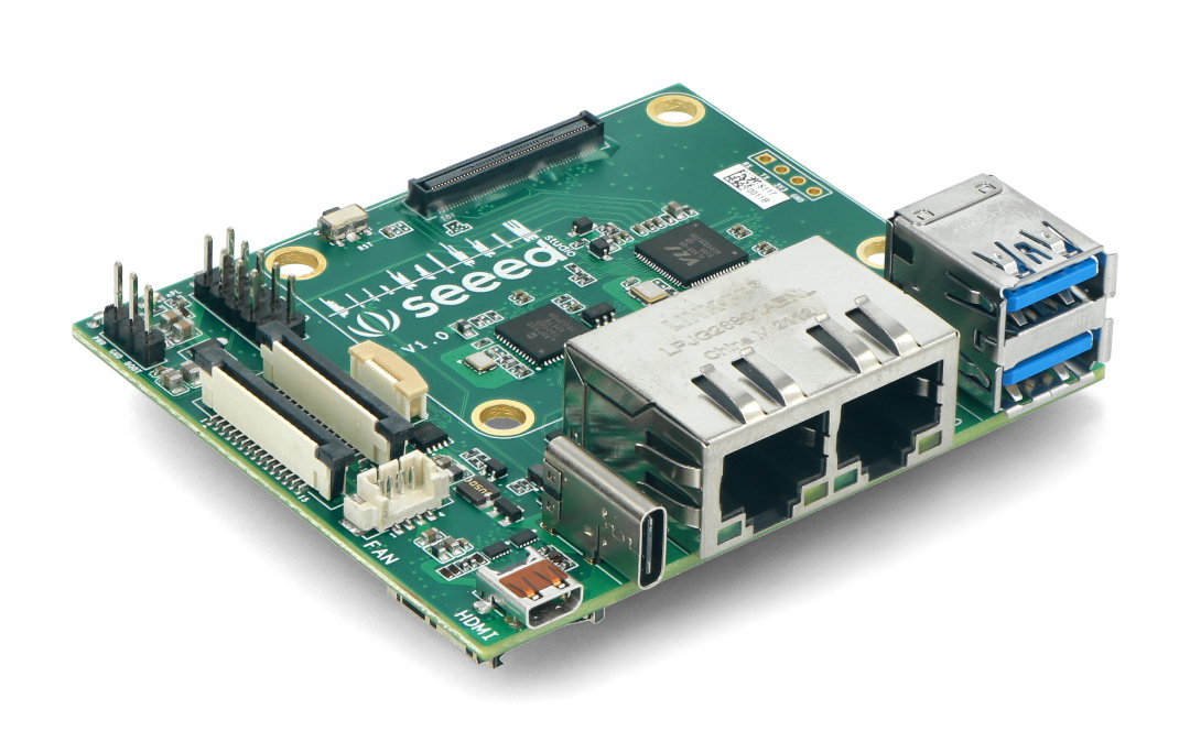 Dual-Gigabit-Ethernet-Trägerplatine