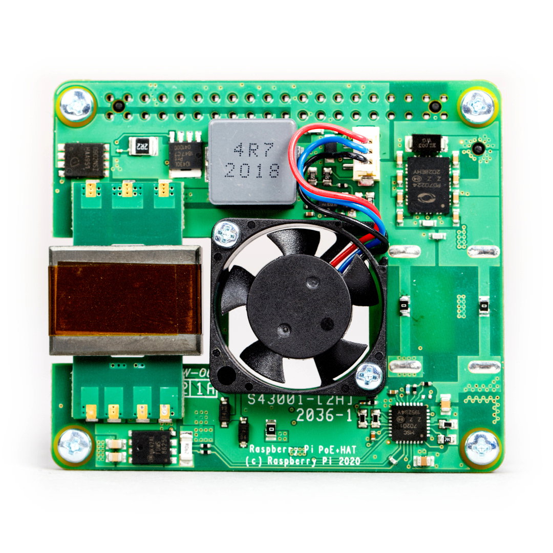 Raspberry Pi PoE + HAT