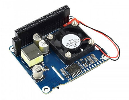 Power over Ethernet HAT (B) - PoE-Stromversorgung und 802.3af-Netzwerk - für Raspberry Pi 3B+/4B