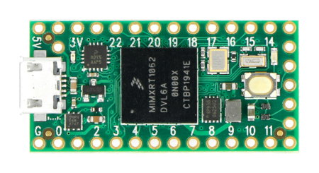 Modulieren Sie sie mit dem NXP iMXRT1062 Mikrocontroller.