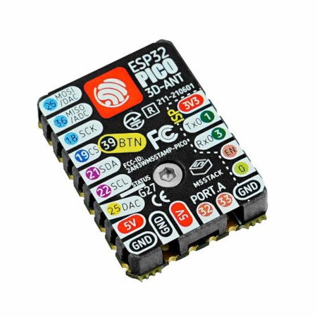 M5Stamp Pico Mate - Entwicklungsmodul mit ESP32-PICO-D4 - M5Stack.