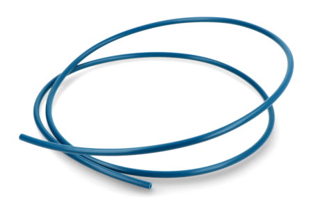 PTFE Steinbockschlauch - blau - Filament 1,75 mm - 1 m