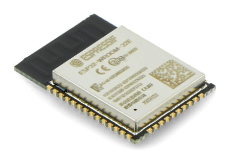 WiFi + Bluetooth BLE Espressif ESP32-WROOM-32E - SMD - 32 Mbit - 4 MB Flash.