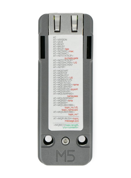 Kompatibel mit den Entwicklungsmodulen M5Stack Core, A5Atom und M5Stick.