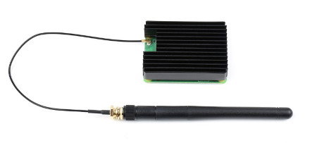 Kühlkörper mit Antennenschnitt