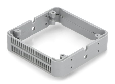 Kunststoffrahmen - Kunststoffrahmen für das Prototyping von M5Stack-Modulen - grau - 2 Stück - M5Stack A119.