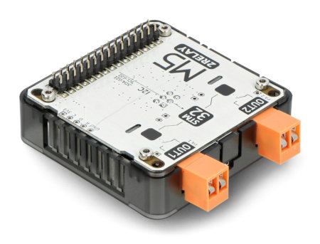 Relaismodul STM32F030F4 AC 13.2 - 2-Kanal - für Entwicklungsmodule M5Stack Core - M124.