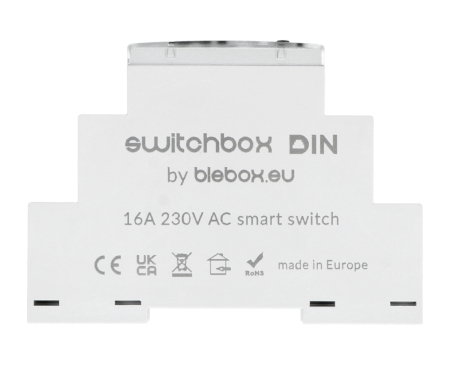 BleBox SwitchBox DIN - 230 V WiFi-Relais - Android / iOS-Anwendung
