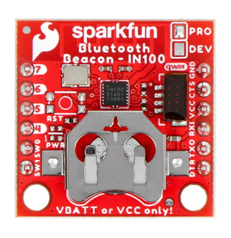 NanoBeacon Board - IN100 - SparkFun WRL-21327