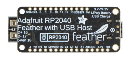 Das Board ist mit dem RP2040 Chip ausgestattet