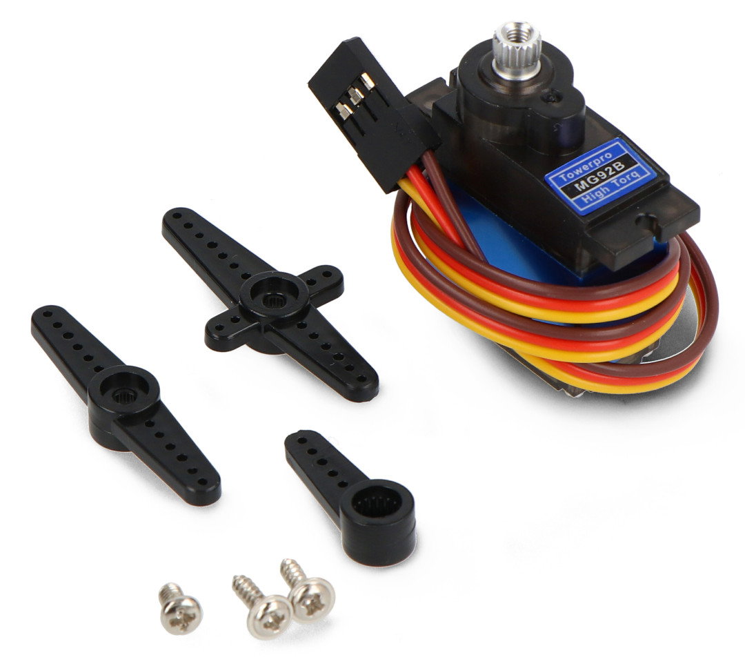 Das MG92B-Servo hat einen sehr breiten Anwendungsbereich