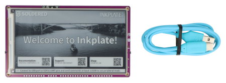 Inkplate 5 Gen2 - wyświetlacz e-paper 5,2'' 1280 x 720 px - ESP32 - zgodny z Arduino - Soldered 333333