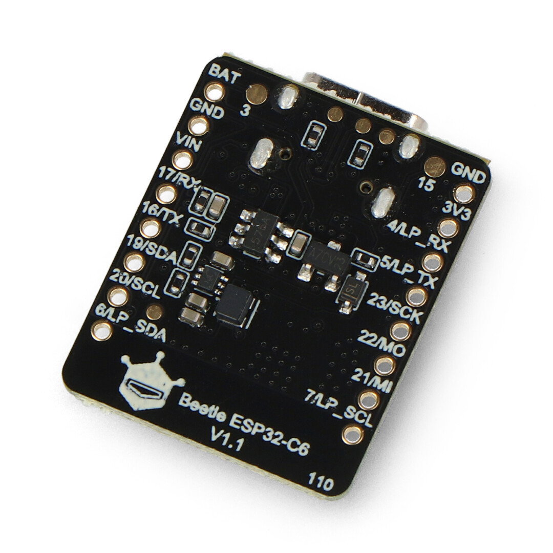 Beetle ESP32-C6 - miniaturowa płytka rozwojowa IoT - WiFi / Bluetooth / Thread / ZigBee / Matter - DFRobot DFR1117