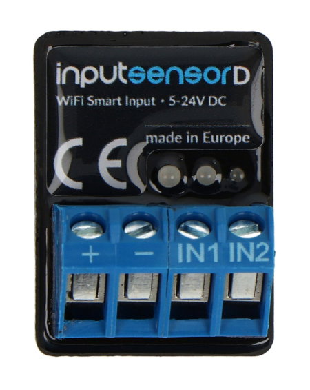 BleBox inputSensorD - 2-kanałowy moduł wejść WiFi, 5-24 V DC