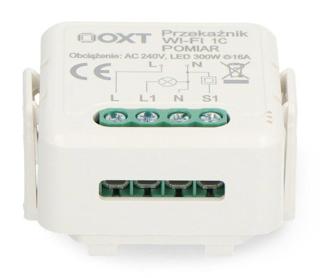 Tuya - jednokanałowy mini przekaźnik WiFi - aplikacja Android / iOS - OXT SWT21P