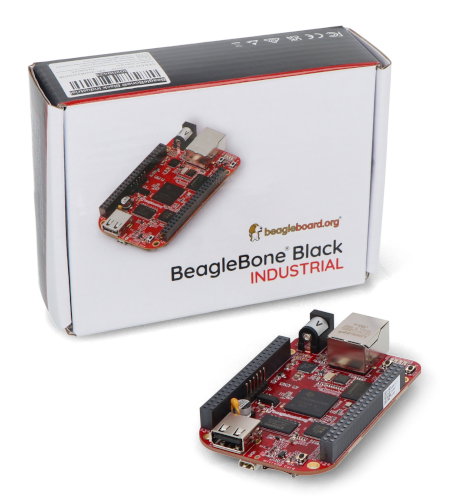 BeagleBone Black Industrial - płytka rozwojowa ARM Cortex A8 1 GHz - 512 MB RAM + 4 GB eMMC