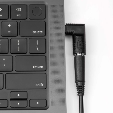 DC 5,5 x 2,5 mm + Pin auf USB Typ C Adapter von Akyga