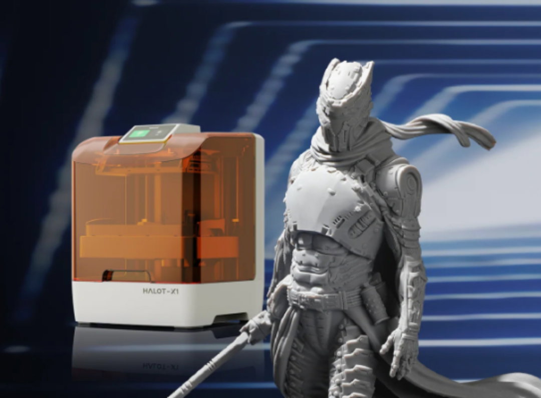 Der HALOT-X1 Combo ist ein fortschrittlicher Harzdrucker, der LCD-Technologie mit innovativen Lösungen für qualitativ
