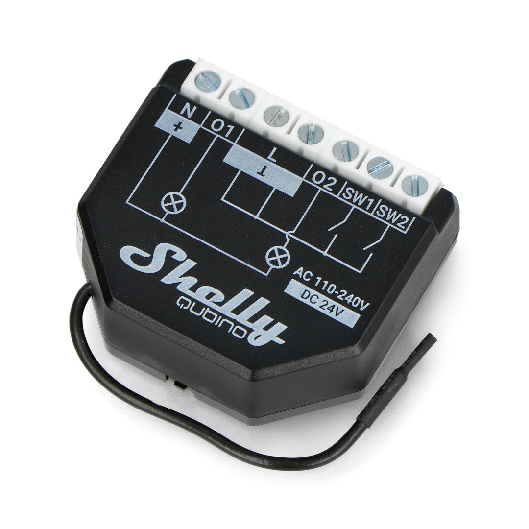 Shelly Qubino Wave 2PM - 2-Kanal Z-Wave 230-Volt in-duct Relais/Controller