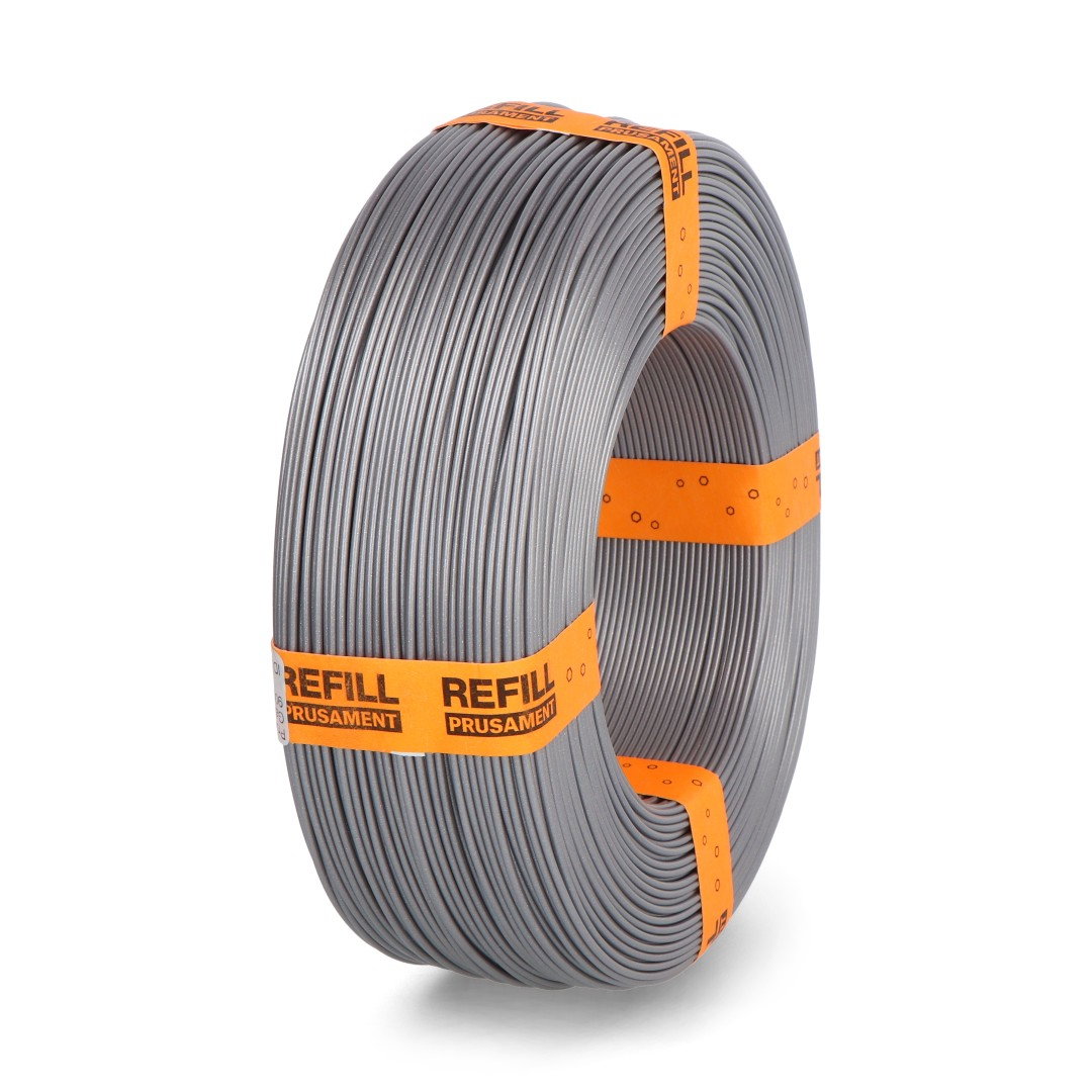 Prusa Filament Nachfüllpackung PLA 1,75 mm 0,9 kg – Galaxy Silver NFC