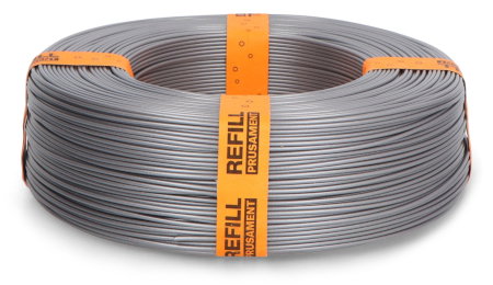 Prusa Filament Nachfüllpackung PLA 1,75 mm 0,9 kg – Galaxy Silver NFC