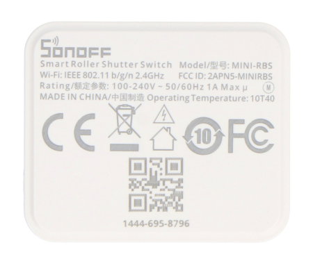 Sonoff MINI-RBS - intelligenter Schalter für Rollläden WiFi / Matter - 2 Stück.