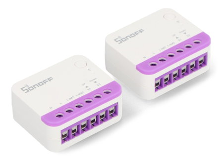 Sonoff MINI-RBS - intelligenter Schalter für Rollläden WiFi / Matter - 2 Stück.