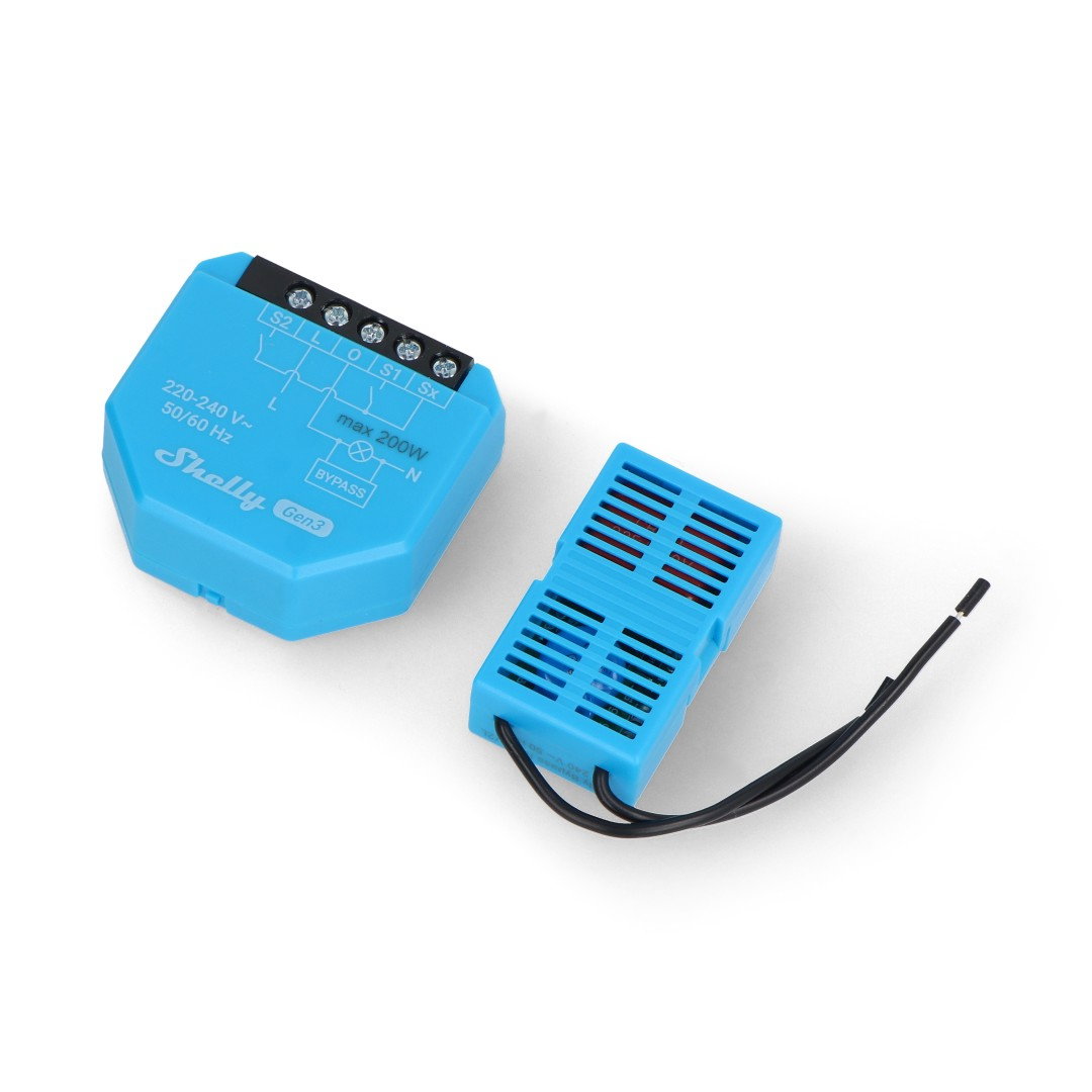 Shelly 1L Gen3 - 1-Kanal 230VAC Relais ohne N - WiFi/Bluetooth