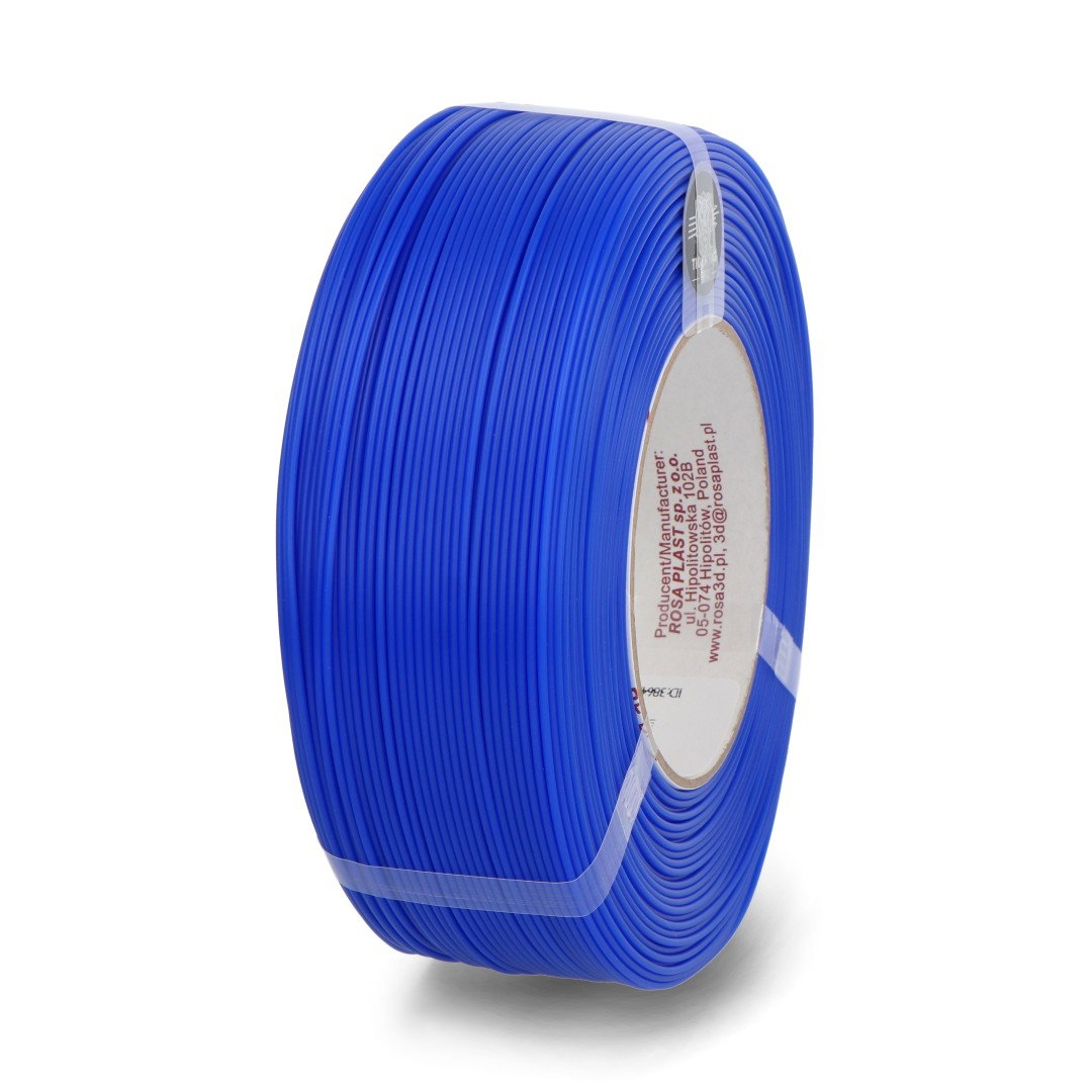 Rosa3D Nachfüllpackung PLA-Starterfilament 1,75 mm 1 kg – Dunkelblau