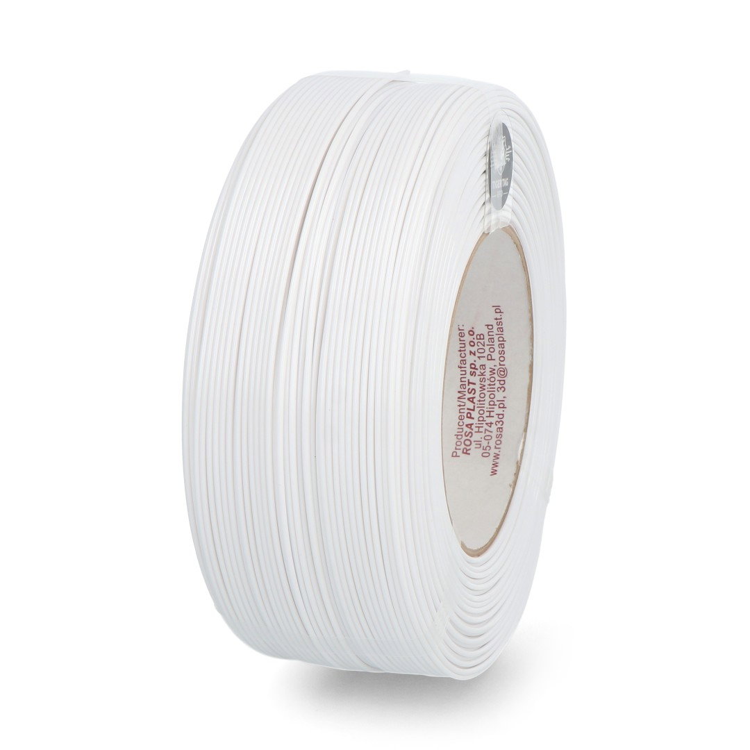 Rosa3D Nachfüllpackung PETG Standard HS Filament 1,75 mm 1 kg - Weiß