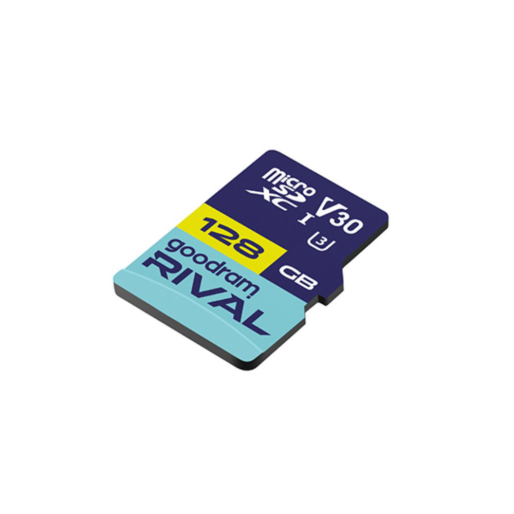 Goodram RIVAL M3AA microSD-Speicherkarte 128 GB 120 MB/s Klasse A2 V30 mit Adapter