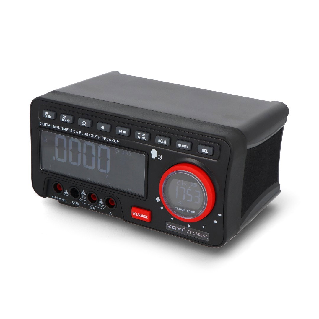 True-RMS-Multimeter mit Bluetooth-Lautsprecher – ZOYI ZT-5566S