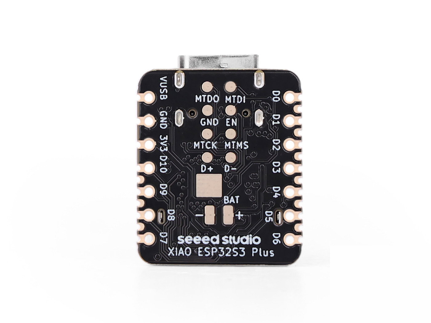 Seeed Xiao ESP32-S3 Plus - WLAN/Bluetooth - 16 MB Flash - Arduino/MicroPython - Seeedstudio 102010671